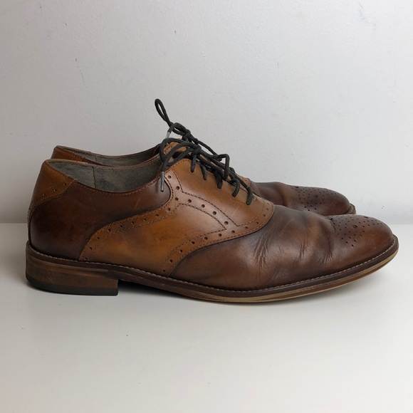 johnston and murphy two tone shoes
